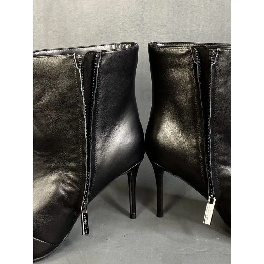 Kurt Geiger Women’s Black leather Belgravia Pointed Toe  Boots Size 10 (40.5)